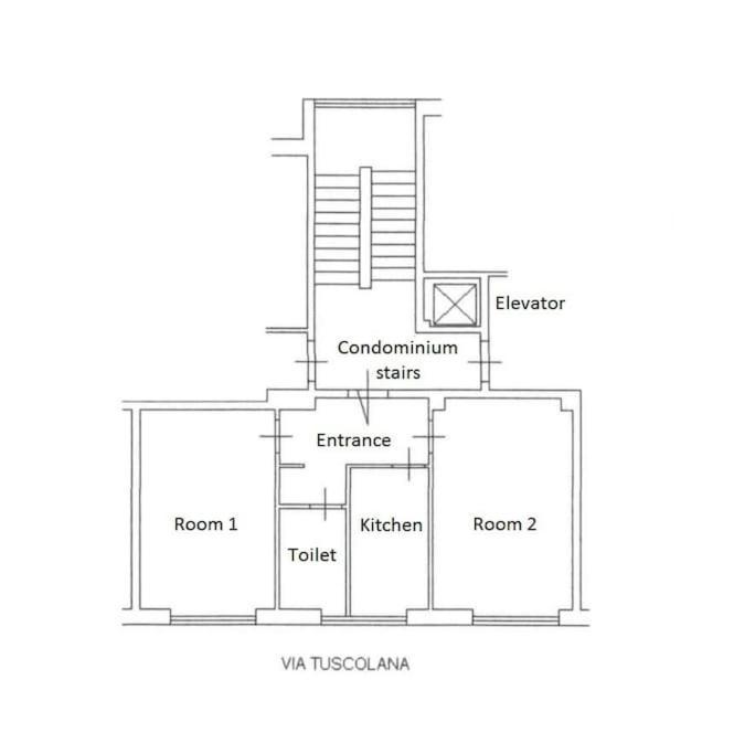 Appartamento Casa Cristina Bright And Spacious Roma
